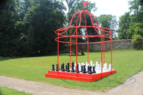 chess garden pavilion