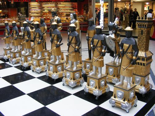 chess figures game