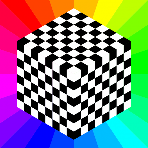 chessboard pattern squares