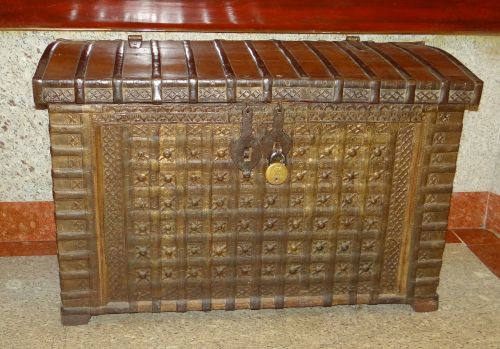 chest wooden antique