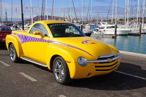 chevrolet yellow classic