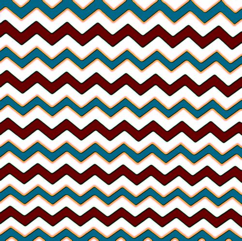 Chevron Pattern Stripes Party Art