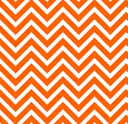 Chevrons Stripes Orange Background