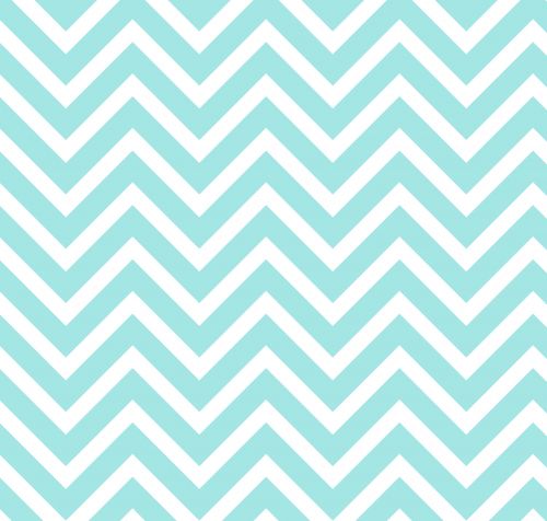 Chevrons Zigzags Pattern Blue