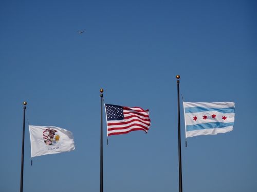 chicago flags usa