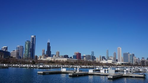 chicago  skyline  architecture