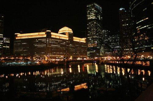 chicago chicago at night night