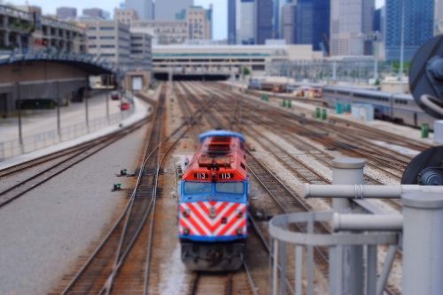 chicago railroad train