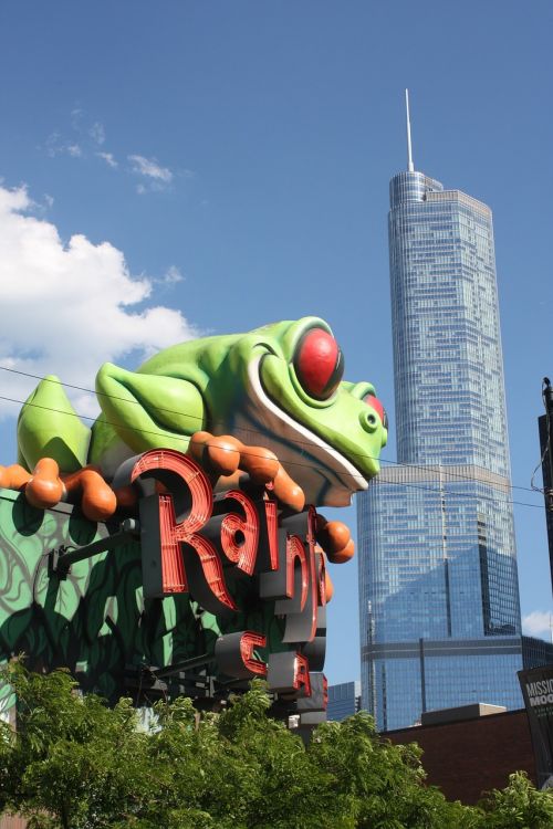 chicago frog skyscraper
