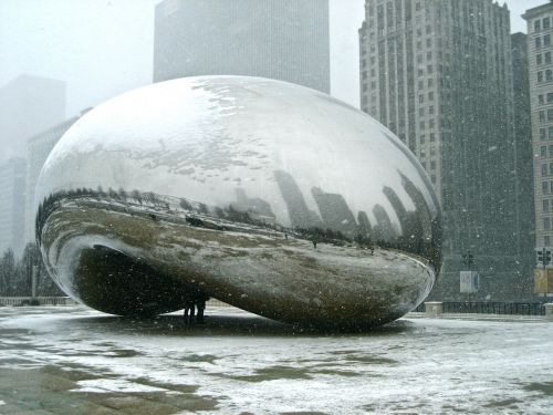 chicago bean artwork chicago