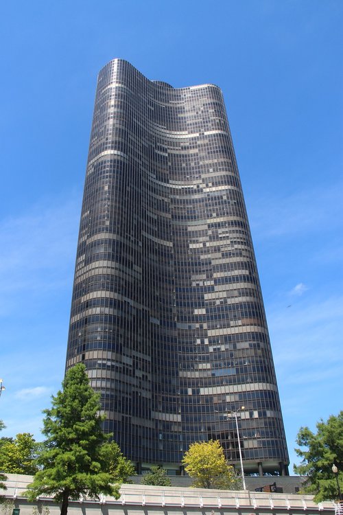 chicago illinois  tower  skyscraper