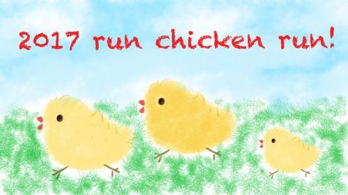 chicken doodle cartoon
