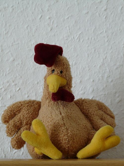 chicken gockel stuffed animal