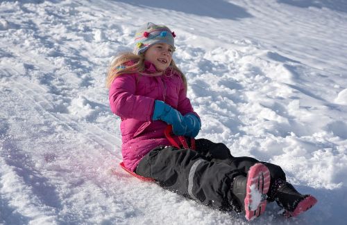 child girl winter