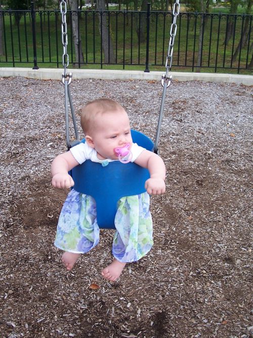 child swing park