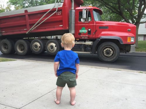 child boy truck