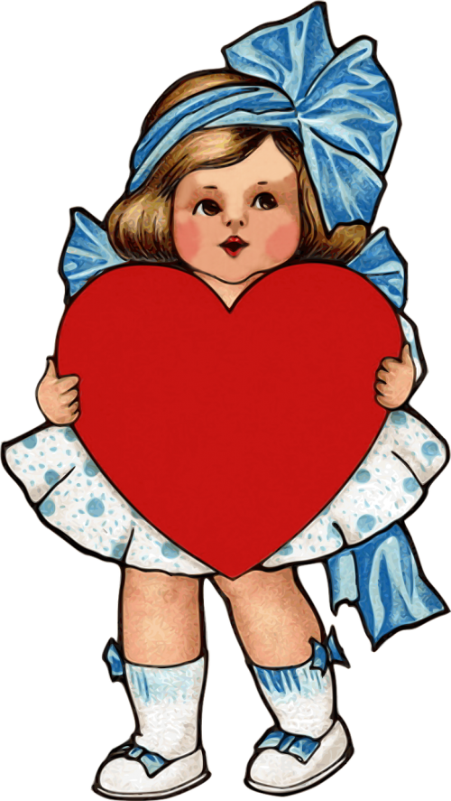 child children's day heart