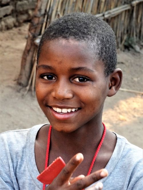 child africa face
