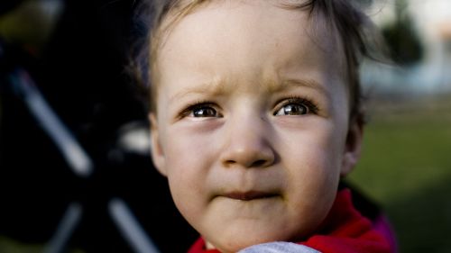 child detail face