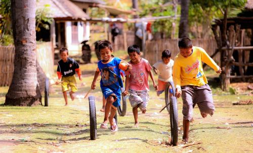 child playing childhood