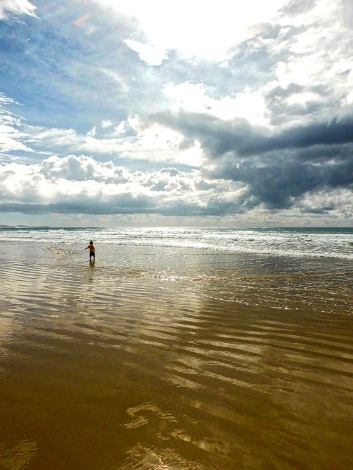 child boy beach