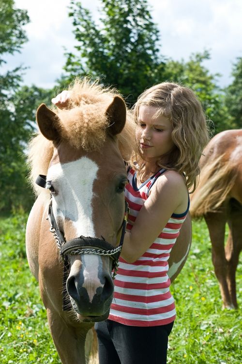 child horse waldkirchen