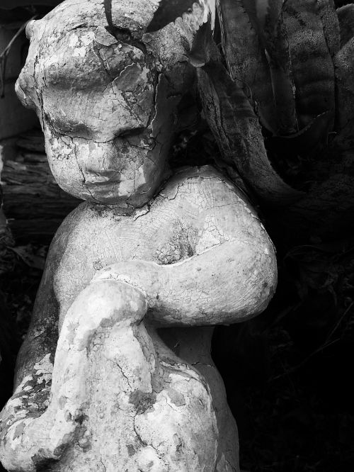 child statue sculpture