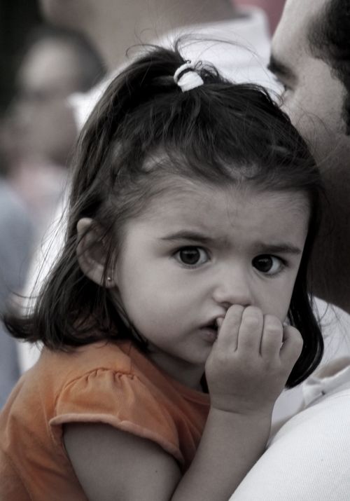 child portrait brunette