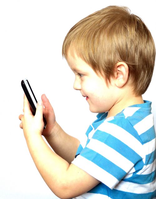 Child And Phone