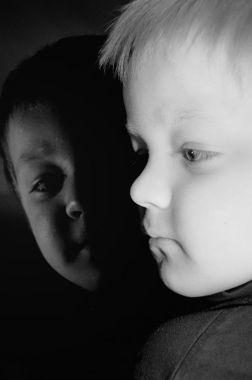 Child And Reflection