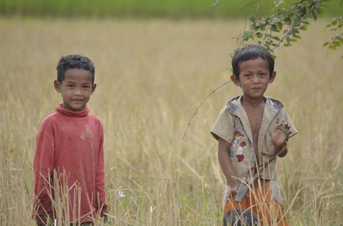 children cambodia asia