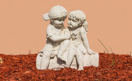 children sculpture trim