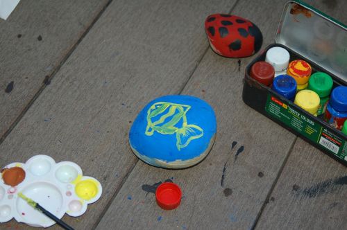 children stone art