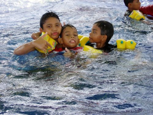 children swimming pool