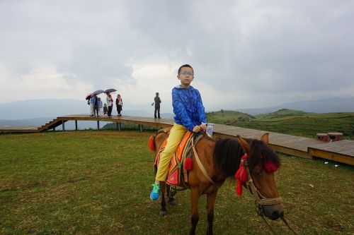 children prairie horseback riding