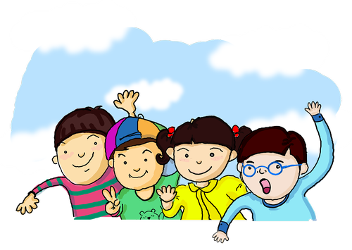 children  friendship  Free illustrations