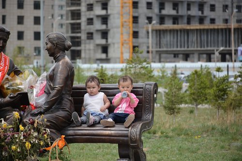 children  twins  girl and boy