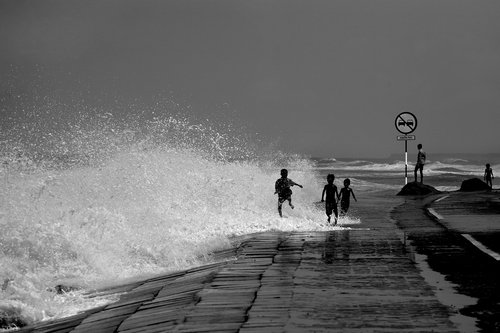 children  playing  happy