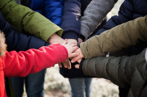 children  hands  human