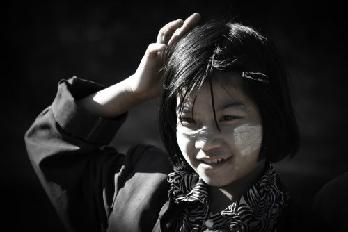 children portrait cambodia