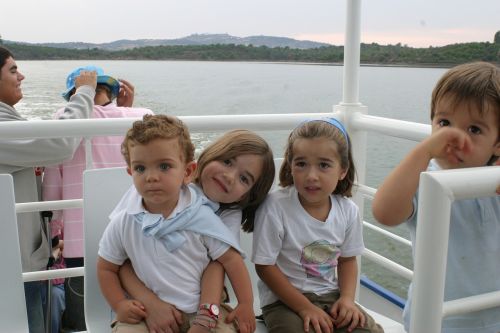 children boat lake