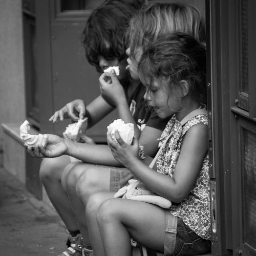 children street food