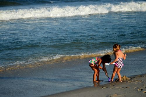 children's beach waves