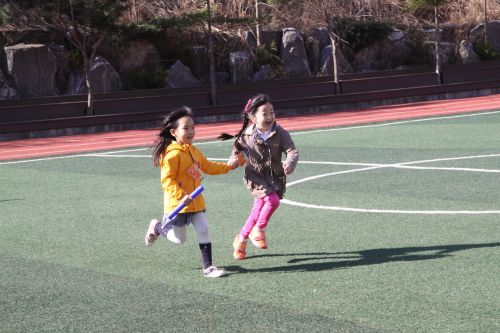 children's running athletic