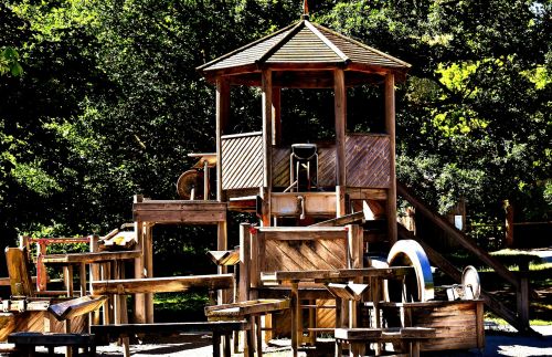 children's playground kletterhaus play