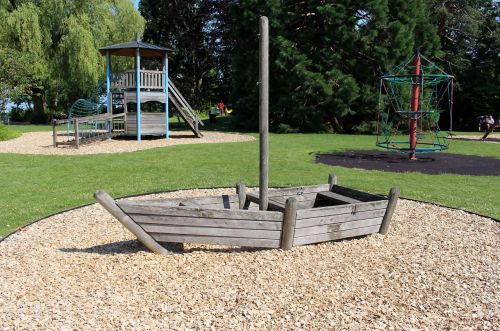 children's playground decorative inviting