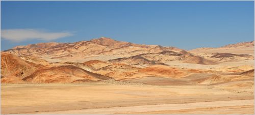 chile landscape color