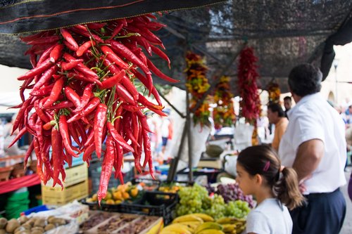 chili  market  spain