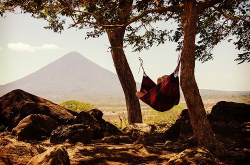 chill chilling hammock