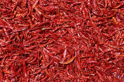 chilli spices dry
